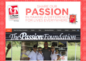Passion Foundation Website Thumbnail